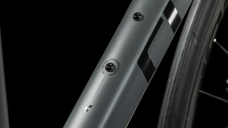 Cube Attain SLX Road Bike in Grey/Black-6